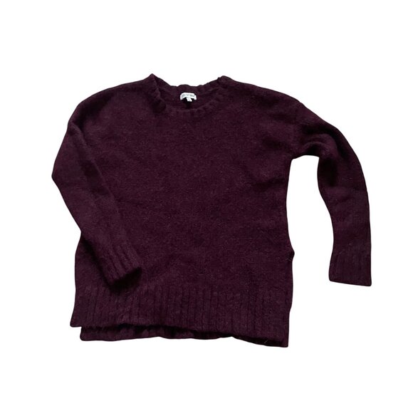 Johnny Was Womens Burgundy Wool Blend Sweater Size Note - Picture 1 of 8